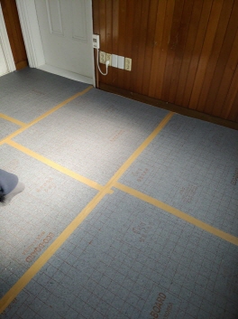 탄소섬유난방 탄소난방 면상발열체 시공사례